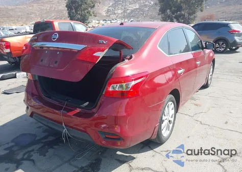 2019 Nissan Sentra Sv z USA, uszkodzony, nr VIN 3N1AB7AP5KY256844
